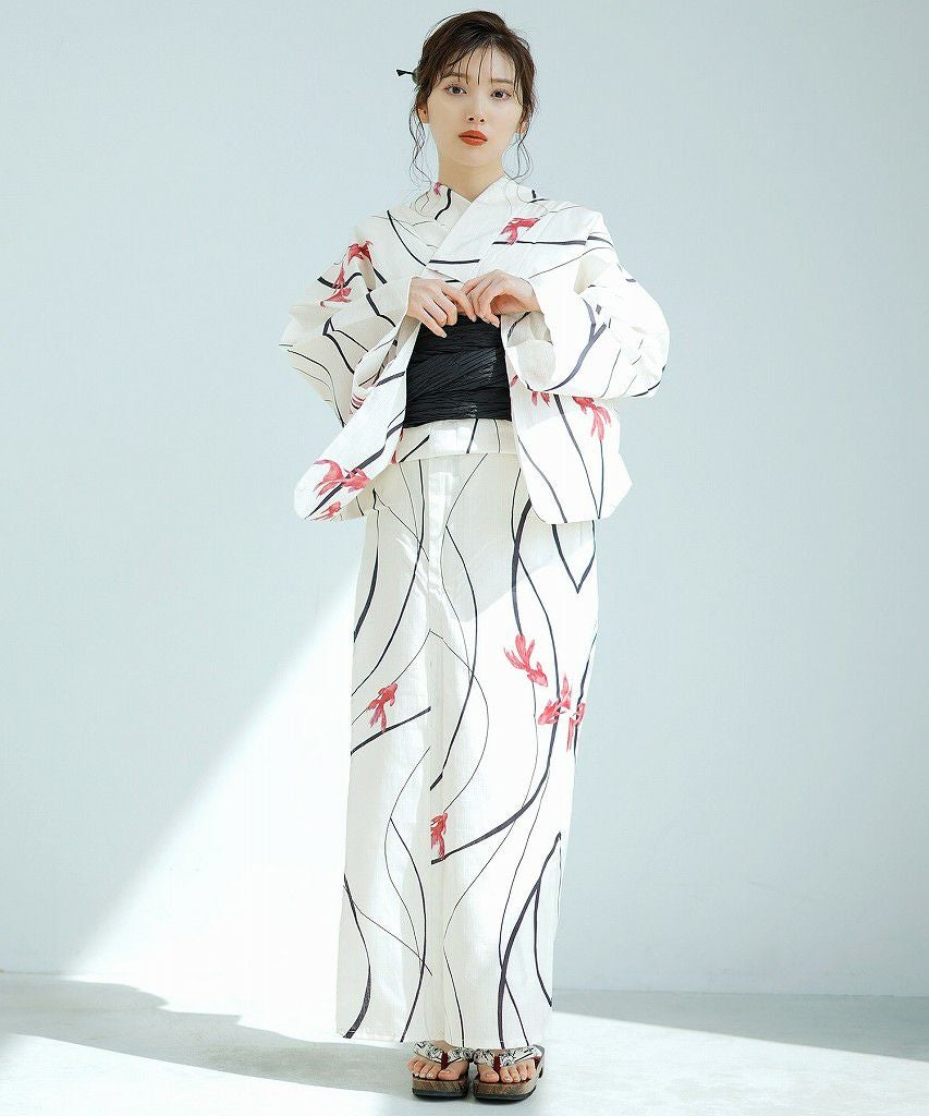 dita 京のはんなりしらべ 浴衣 はんなり金魚流し | Dita（ディータ）オフィシャルストア