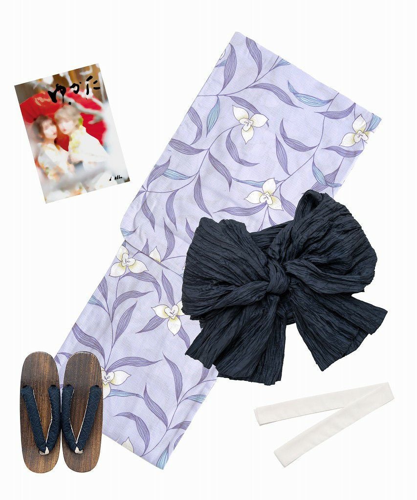 専用Dita 花柄浴衣・帯・下駄5点セット Mサイズ 花静か | Dita（ディータ）オフィシャルストア