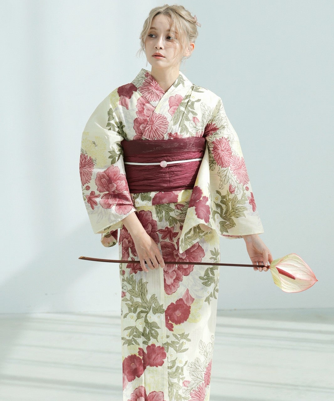 Dita 浴衣 夏の牡丹重ね 夏の牡丹重ね | Dita（ディータ）オフィシャルストア