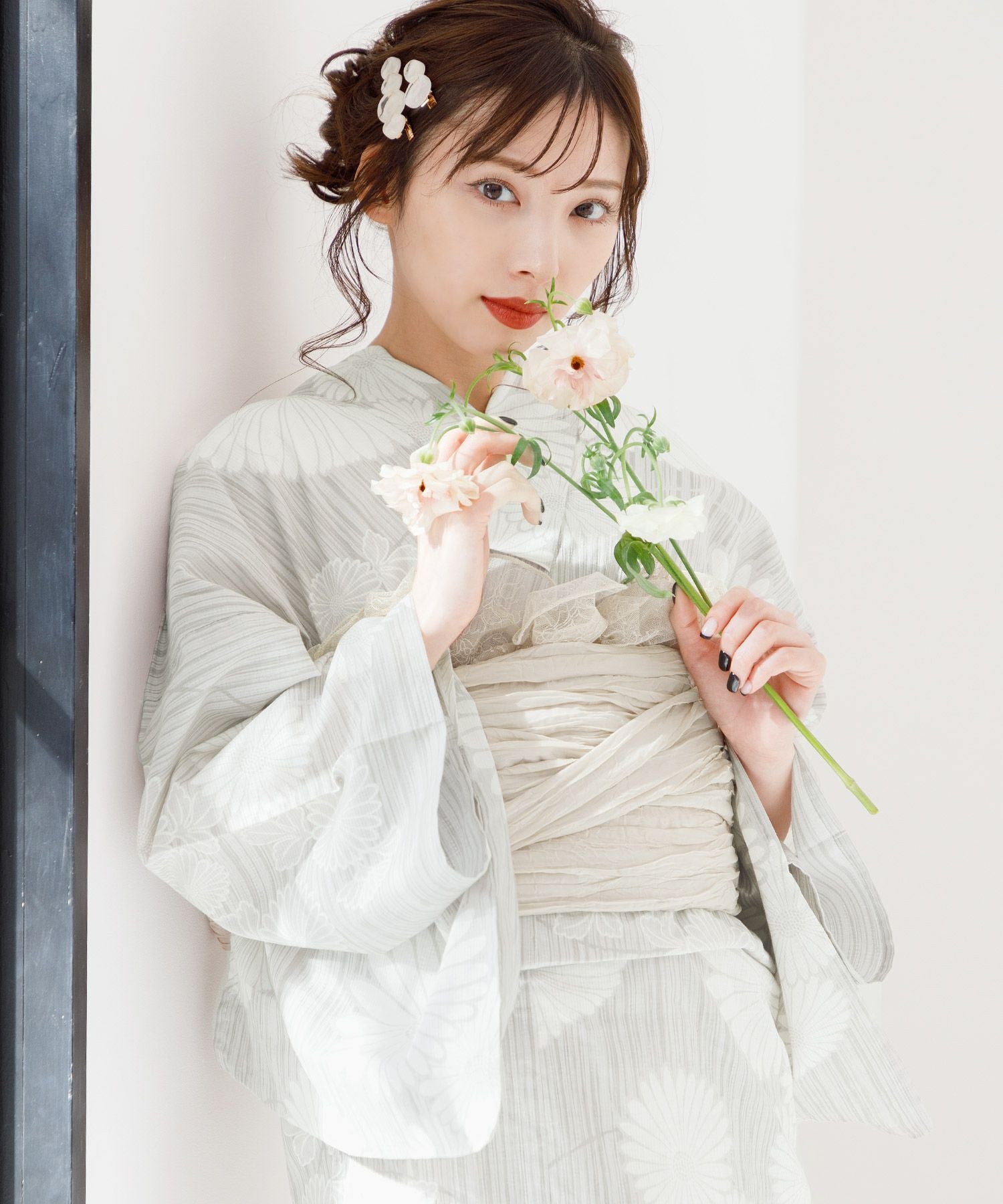 5点セット★クリーニング済 Dita 浴衣 万寿菊の咲きちらし セット 万寿菊の咲きちらし | Dita（ディータ）オフィシャルストア