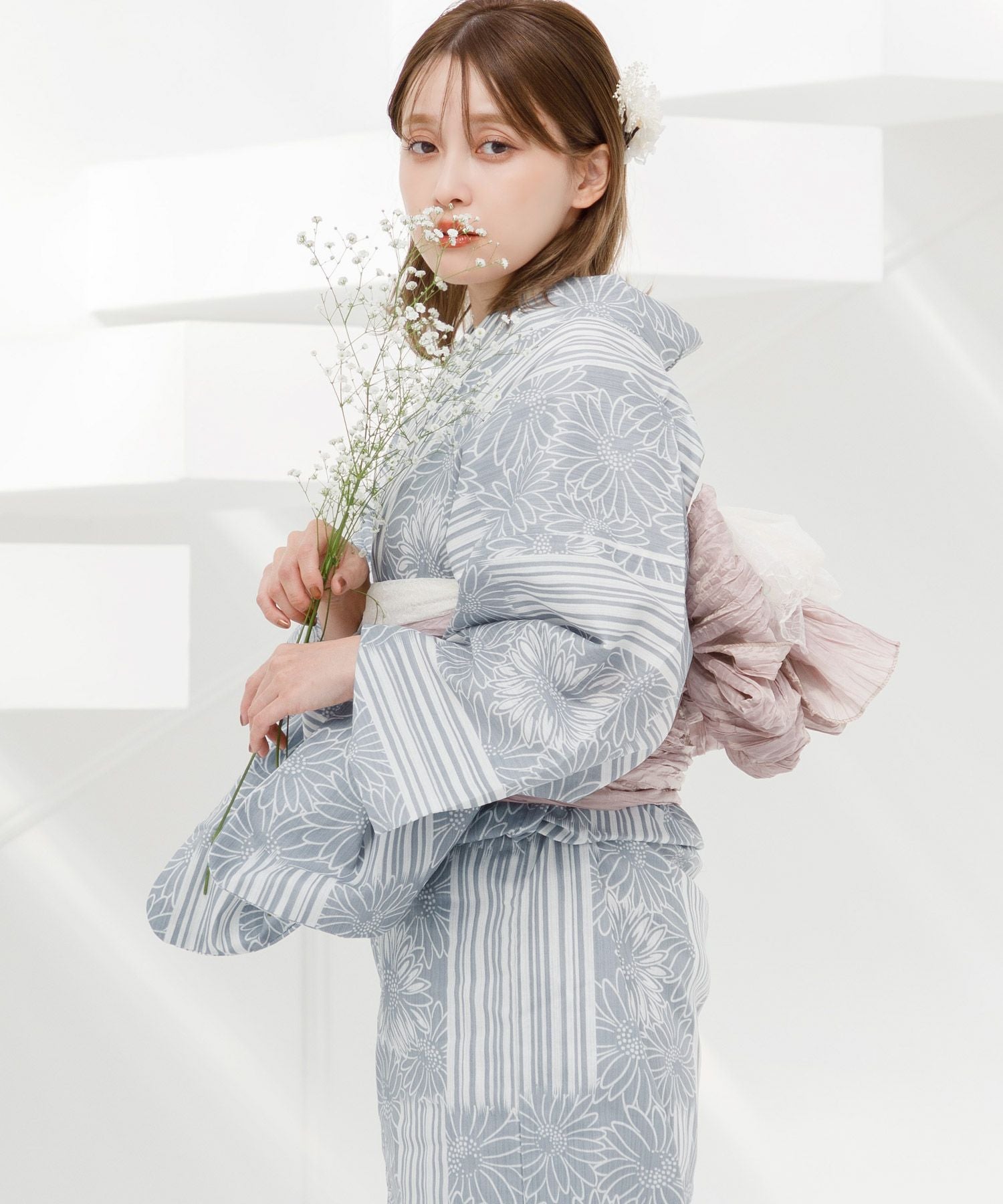 Dita 浴衣 5点セット　和の涼風しらべ 涼風の花しらべ | Dita（ディータ）オフィシャルストア