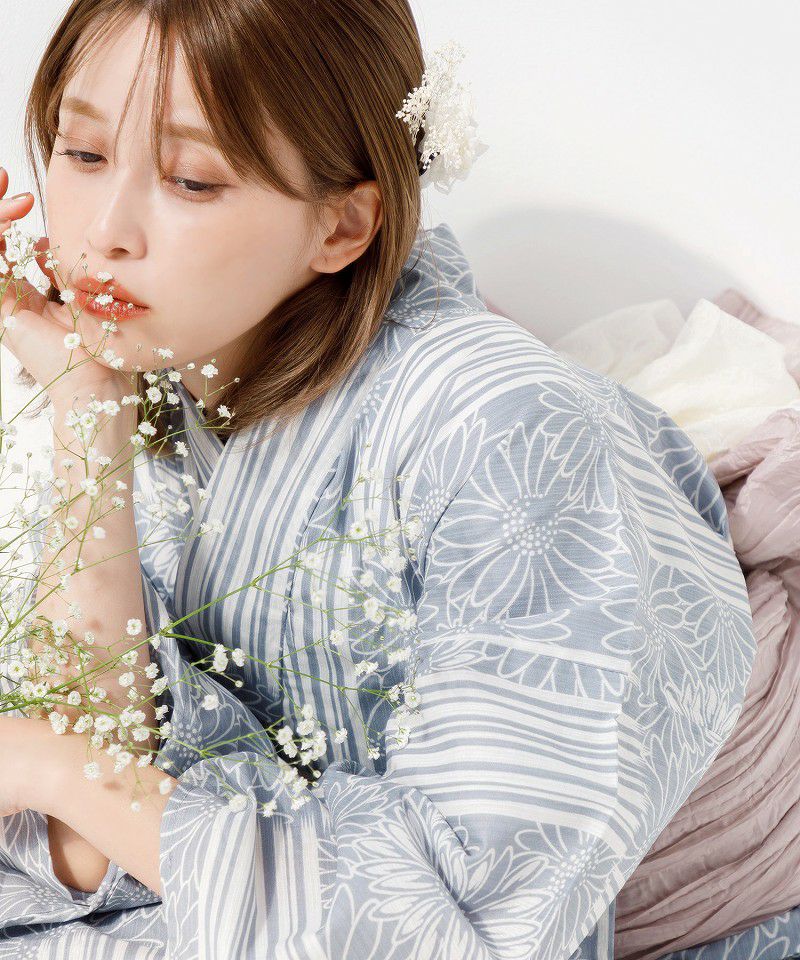 Dita 浴衣 5点セット　和の涼風しらべ 涼風の花しらべ | Dita（ディータ）オフィシャルストア
