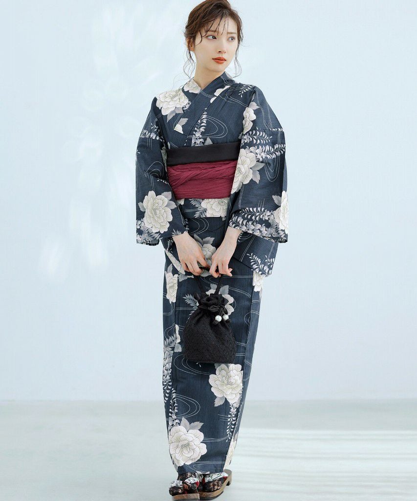 Dita 浴衣 凪の藤ながれ 凪の藤ながれ | Dita（ディータ）オフィシャルストア