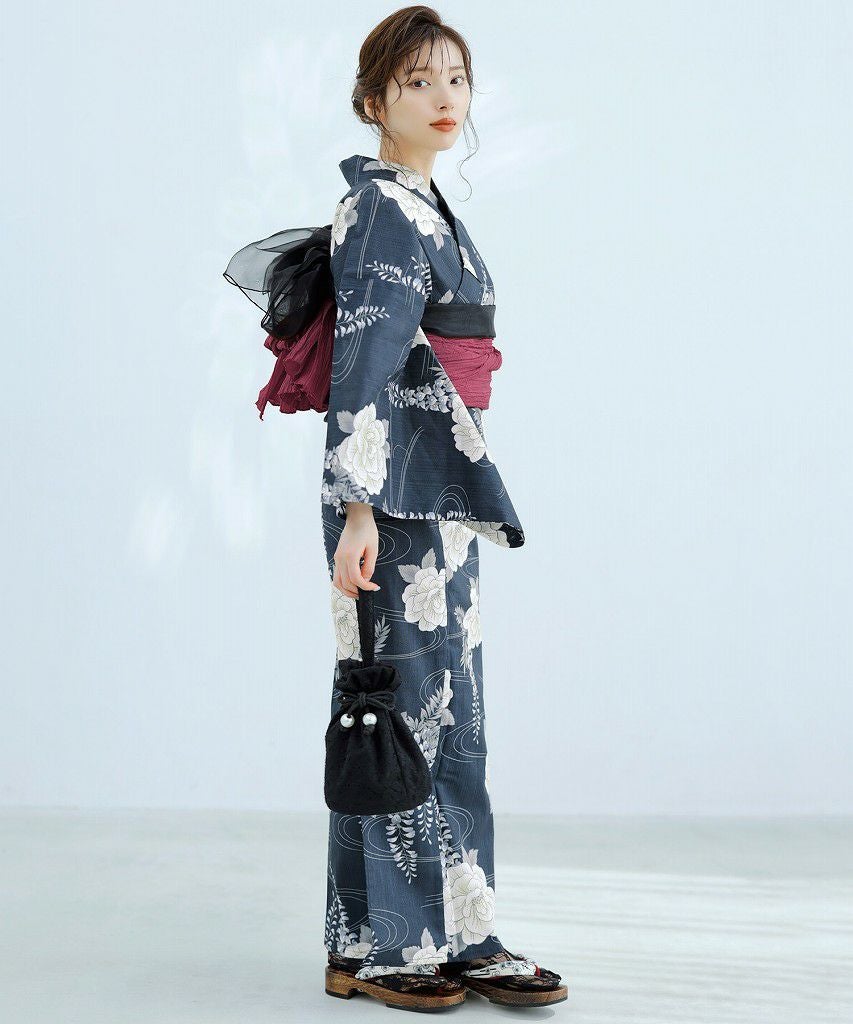 dita 浴衣　凪の藤ながれ　 浴衣5点セット 凪の藤ながれ | Dita（ディータ）オフィシャルストア