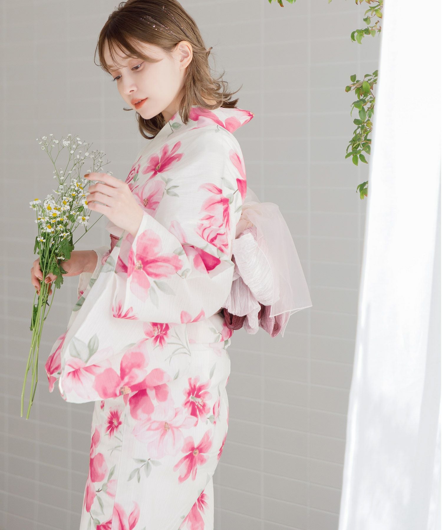 Dita 浴衣 はんなり桜色 はんなり桜花いろ | Dita（ディータ）オフィシャルストア