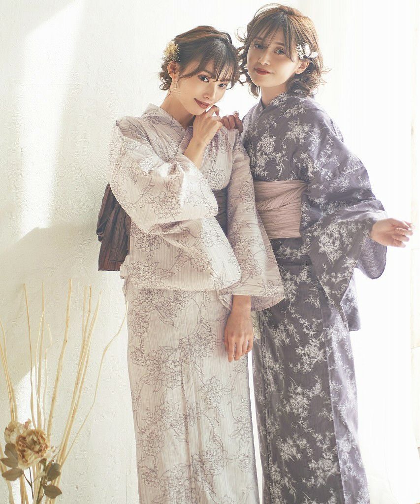 DiTA 浴衣　メルティグレー　(3点セット) メルティグレー | Dita（ディータ）オフィシャルストア