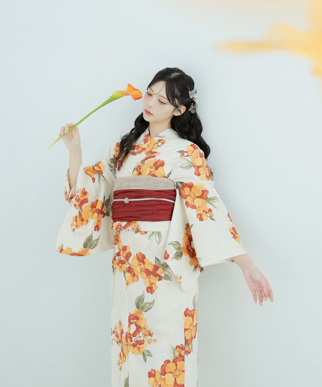 古典大正ロマン　Dita ディータ　浴衣　ツバキ　椿 大正ロマン椿寄せ | Dita（ディータ）オフィシャルストア