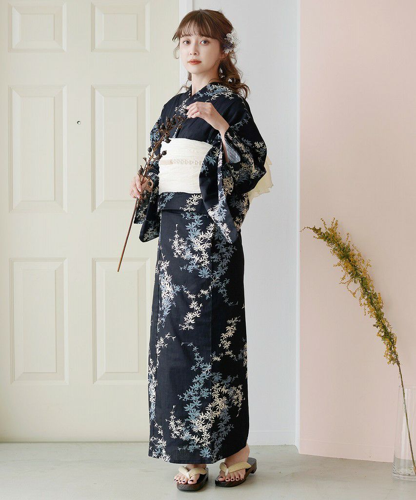 dita 浴衣　セット　如月の萩ながれ 如月の萩ながれ | Dita（ディータ）オフィシャルストア