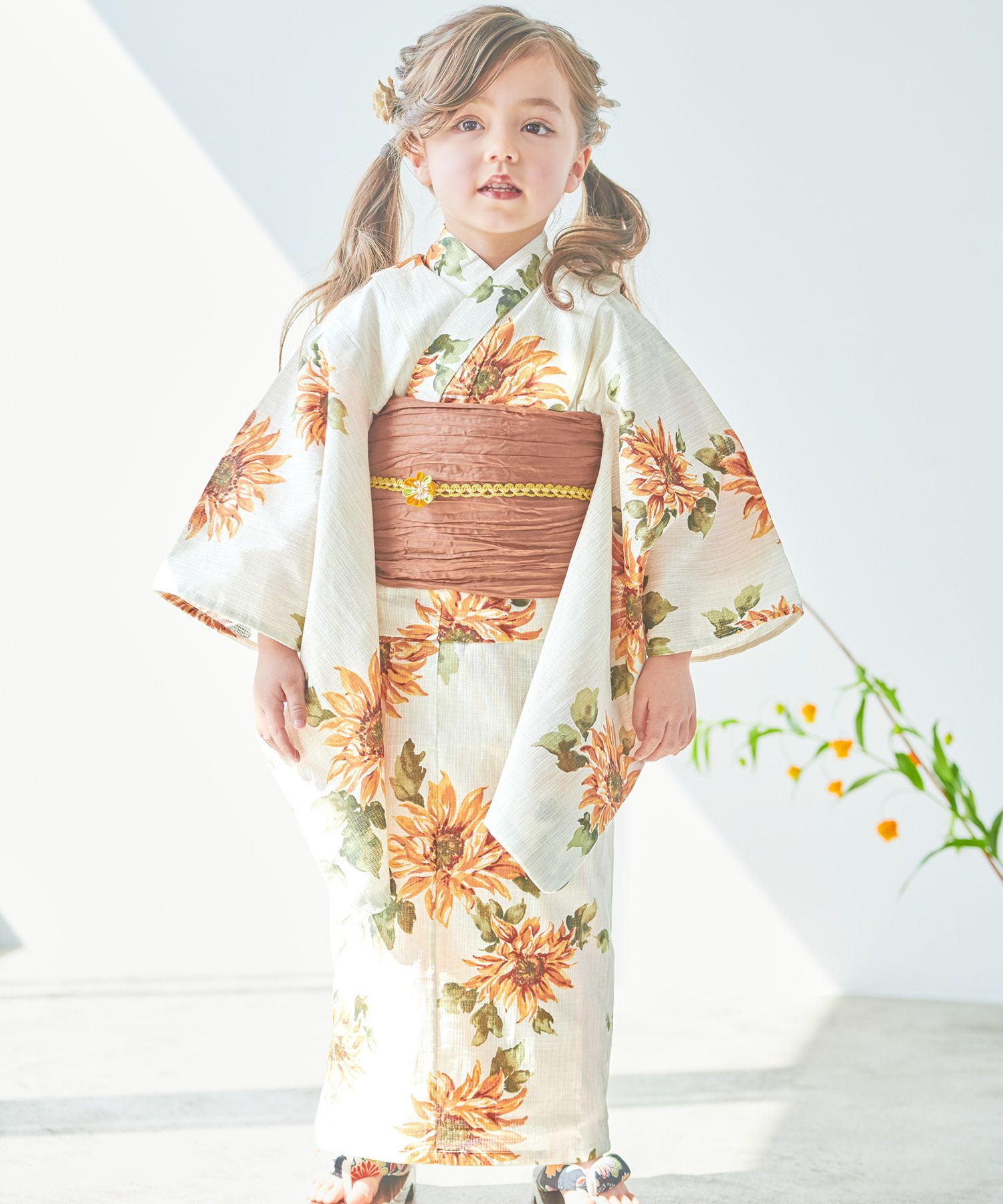 先行予約/6月上旬より順次発送予定】夏色の向日葵しらべ(kids) | Dita