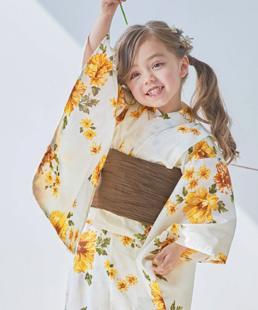 Dita 浴衣　夏色の花重ね 夏色の花重ね(kids) | Dita（ディータ）オフィシャルストア