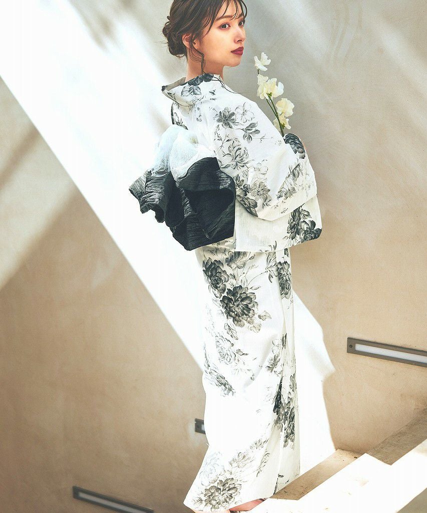 dita ディータ 水彩の十六夜色 浴衣 セット 水彩の十六夜色 | Dita（ディータ）オフィシャルストア