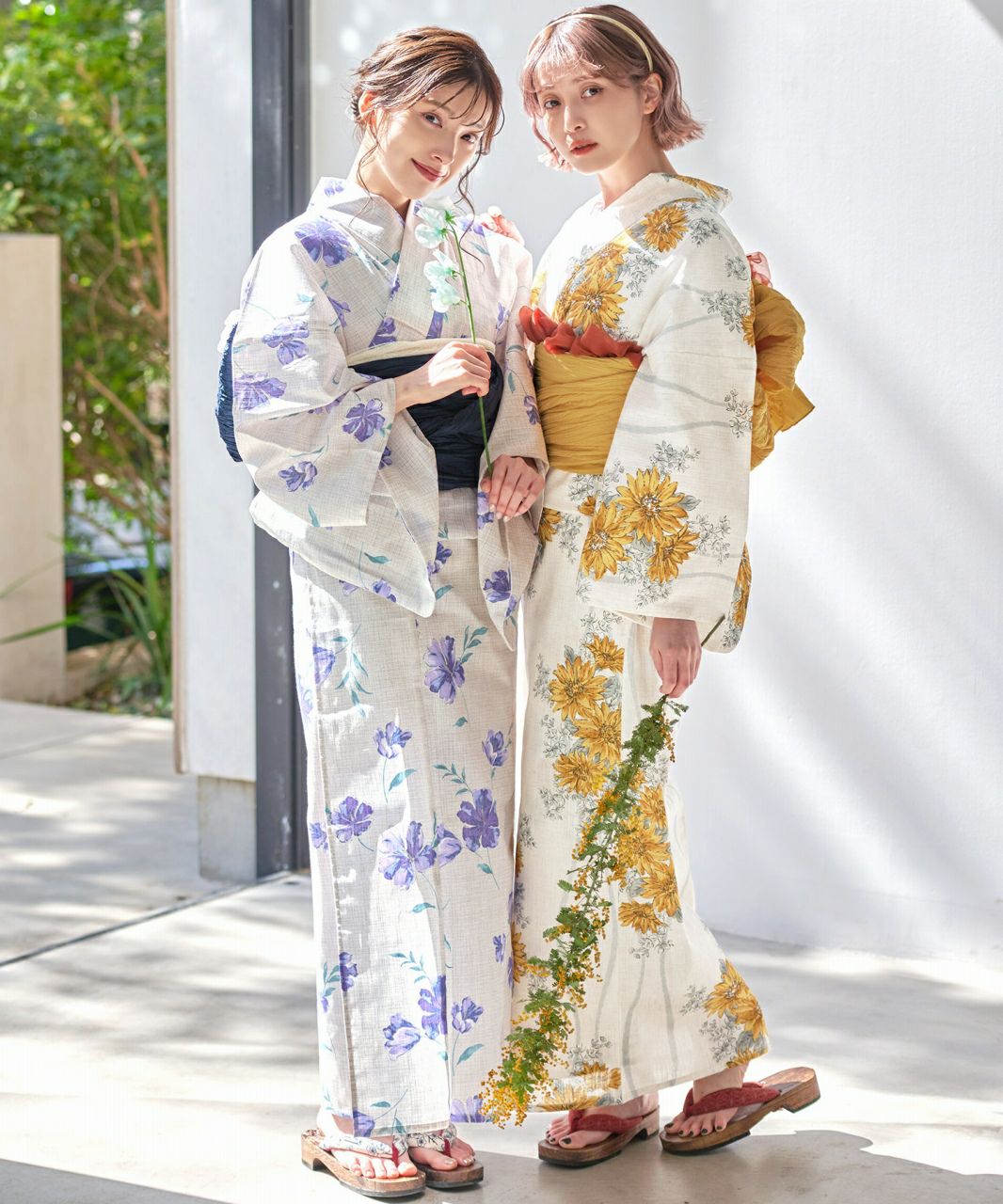 Dita 浴衣・帯セット【浮世の花重ね】 浮世の花重ね | Dita（ディータ）オフィシャルストア
