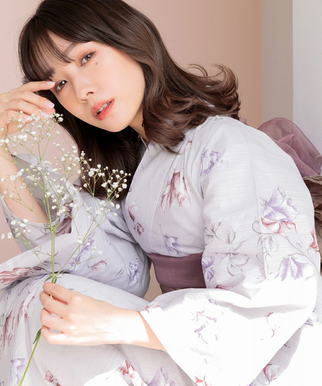 dita 浴衣セット　はんなり月下美人 はんなり月下美人(涼) | Dita（ディータ）オフィシャルストア