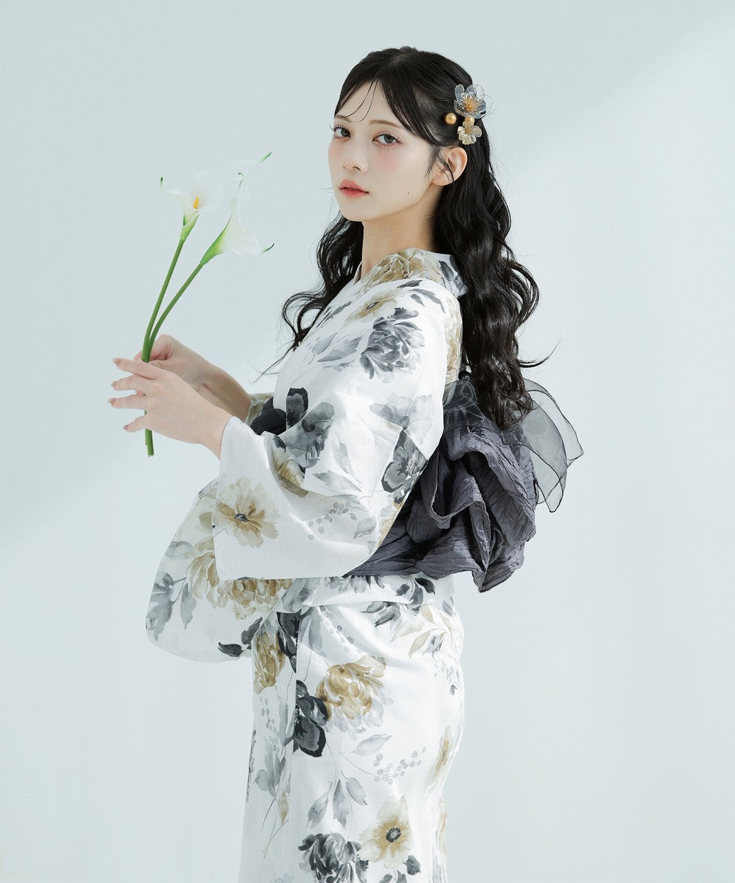 Dita ディータ 浴衣 3点セット 水彩の京まつり クリーニング済 水彩の京まつり | Dita（ディータ）オフィシャルストア