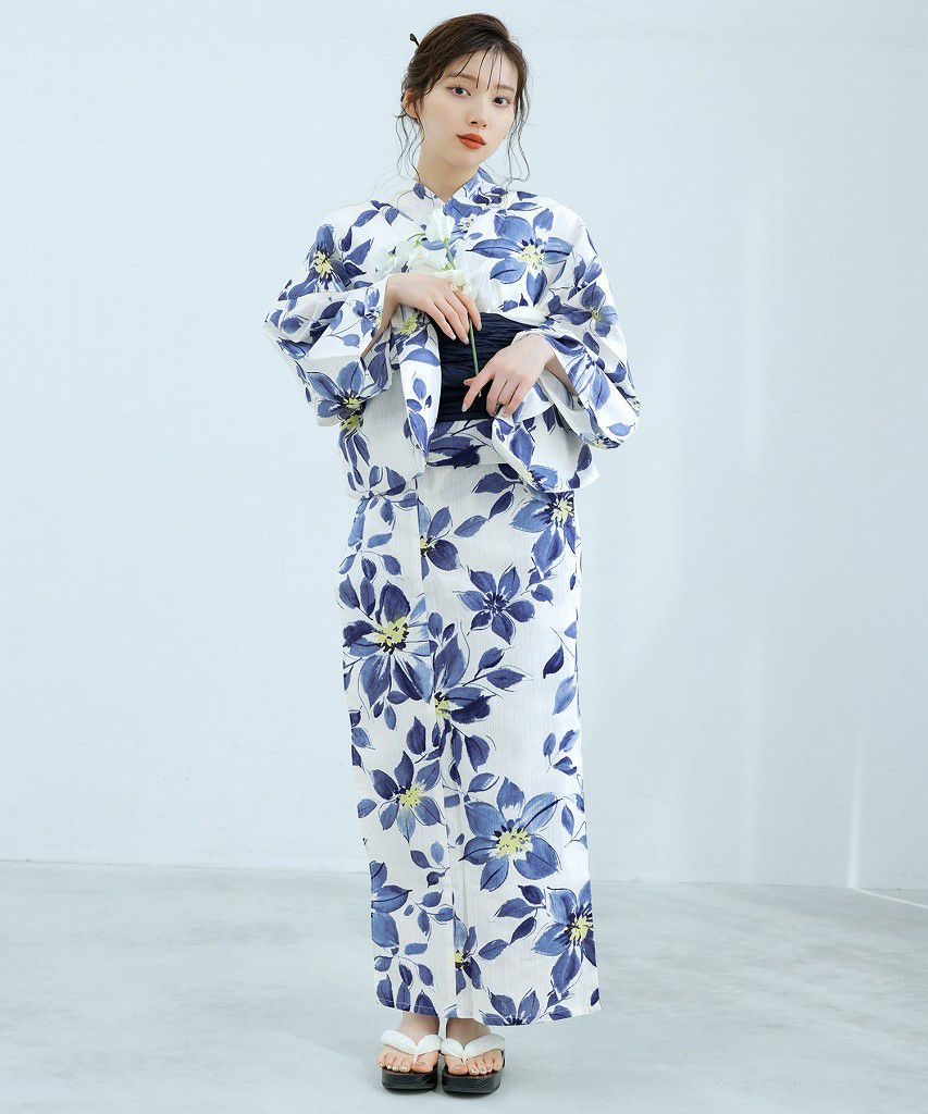 dita 浴衣　如月の桔梗　青系 如月の桔梗 | Dita（ディータ）オフィシャルストア