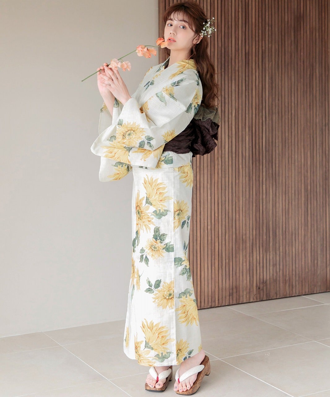 DITA 浴衣 夏色の向日葵あそび 兵児帯セット 新品 夏色の向日葵あそび | Dita（ディータ）オフィシャルストア