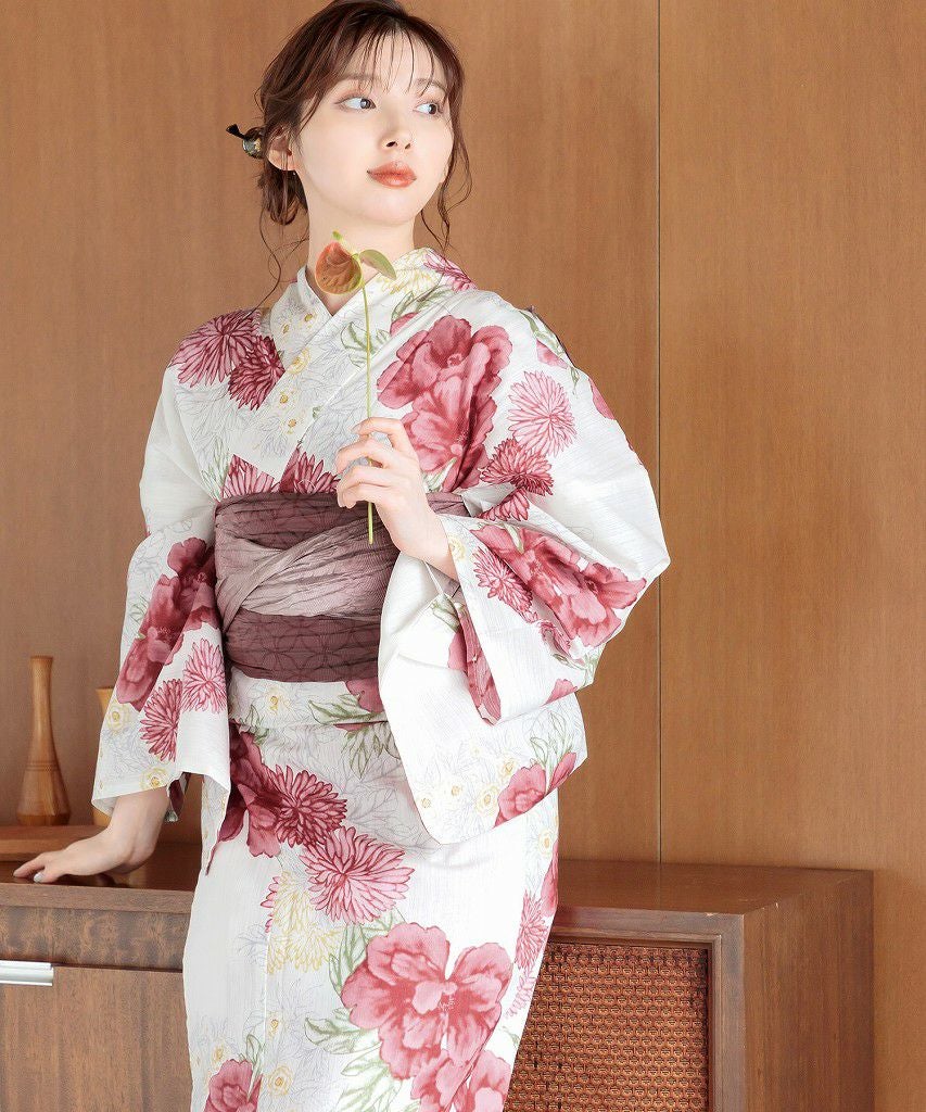 Dita 浴衣 大正ロマン牡丹寄せ 大正ロマン牡丹寄せ | Dita（ディータ）オフィシャルストア
