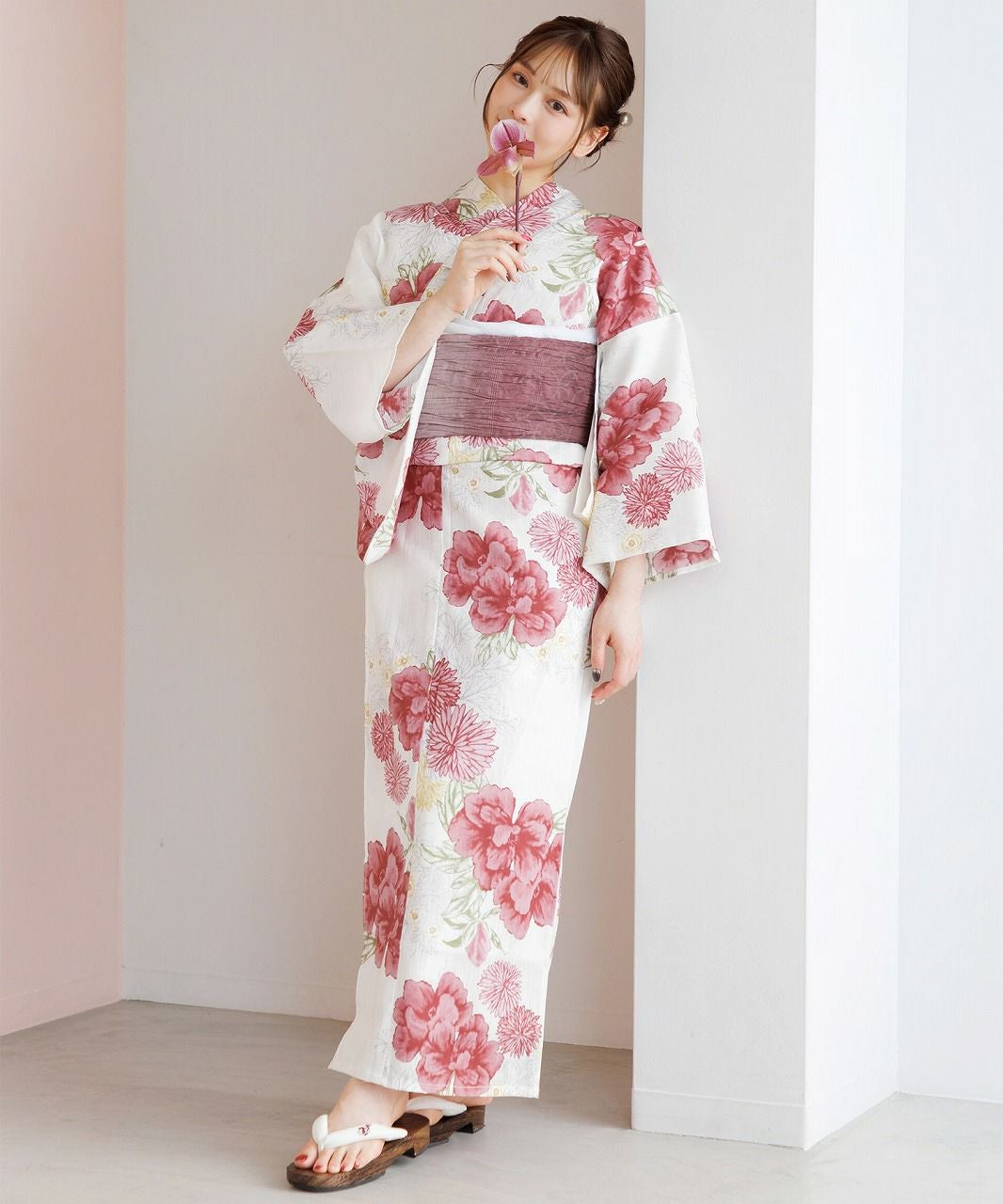 浴衣 Dita 大正ロマン牡丹寄せ 大正ロマン牡丹寄せ | Dita（ディータ）オフィシャルストア