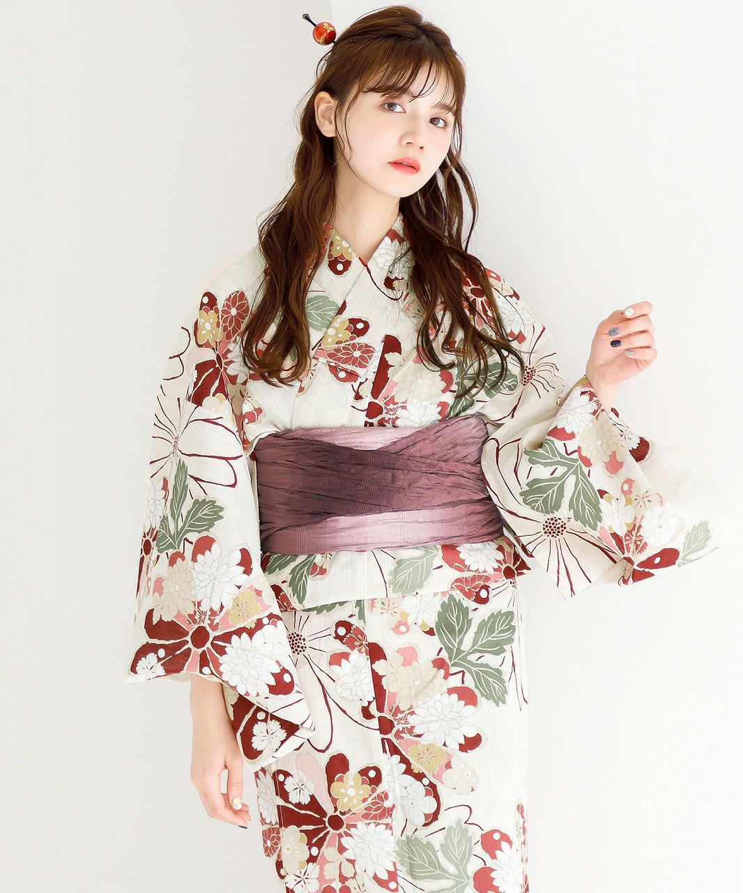 Dita 浴衣　京緋色の古典菊 京緋色の古典菊 | Dita（ディータ）オフィシャルストア