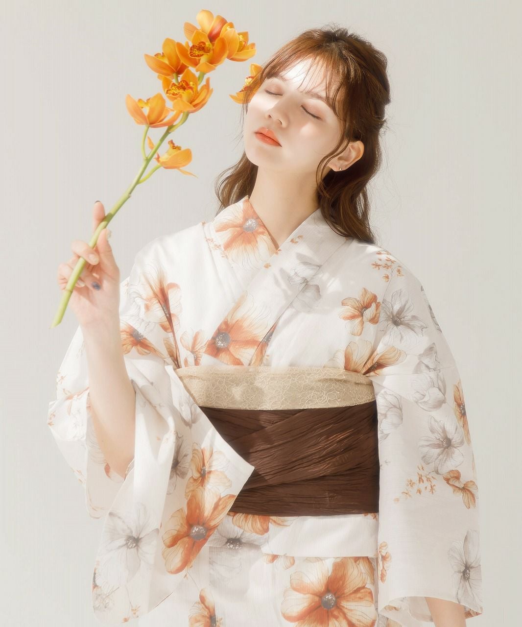 Dita 1人で着られる浴衣5点セット 【柚月の花乙女】 柚月の花乙女 | Dita（ディータ）オフィシャルストア