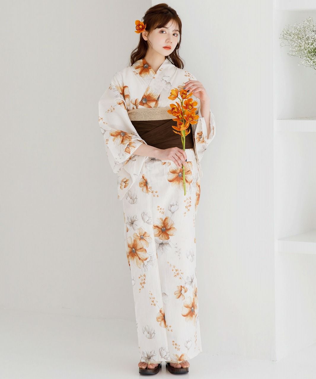 Dita 1人で着られる浴衣5点セット 【柚月の花乙女】 柚月の花乙女 | Dita（ディータ）オフィシャルストア