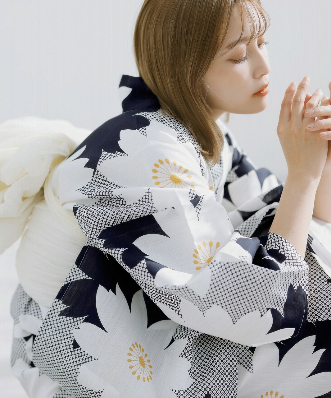 Dita 1人で着られる浴衣5点セット 【柚月の花乙女】 柚月の花乙女 | Dita（ディータ）オフィシャルストア