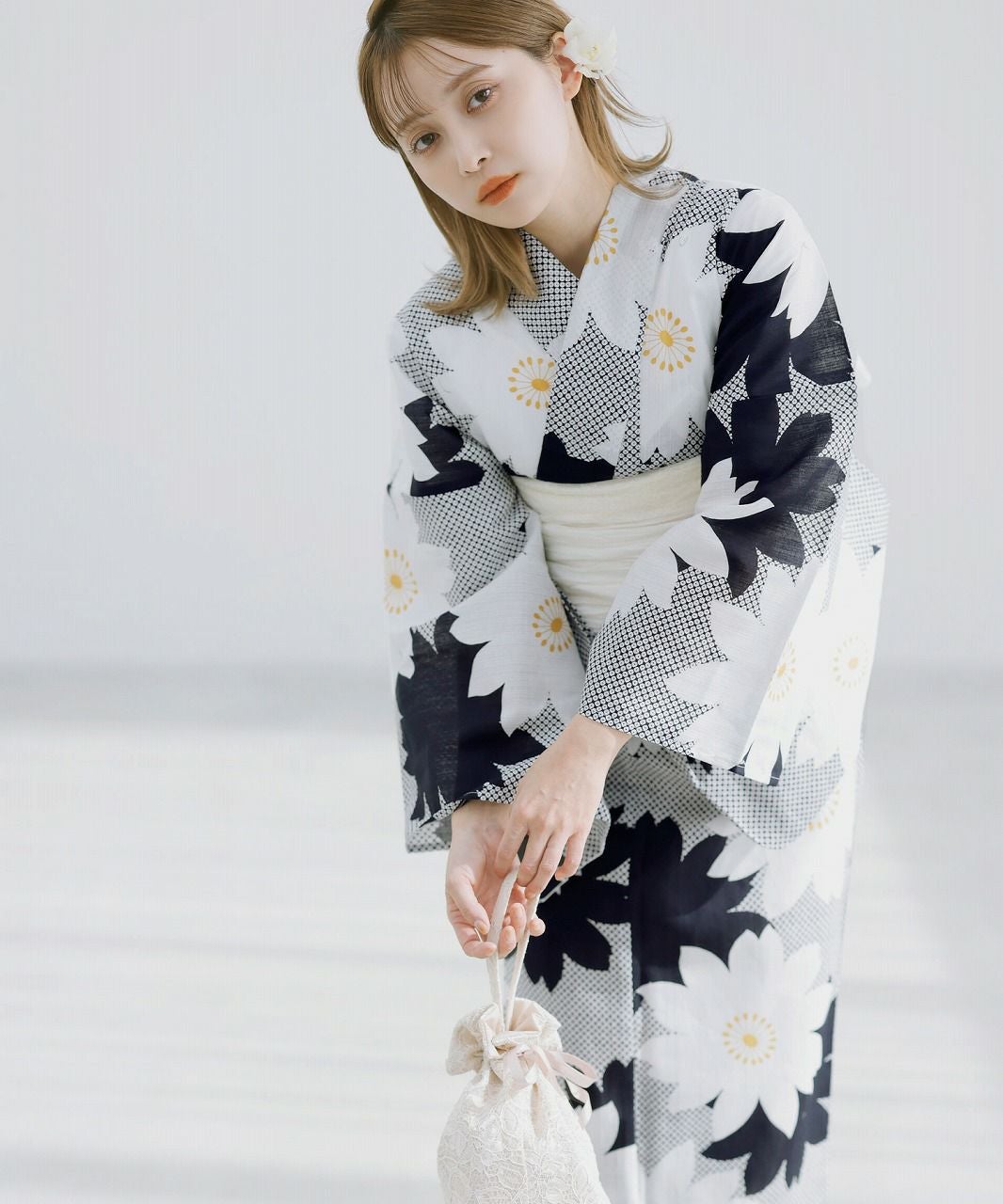 Dita 1人で着られる浴衣5点セット 【柚月の花乙女】 柚月の花乙女 | Dita（ディータ）オフィシャルストア