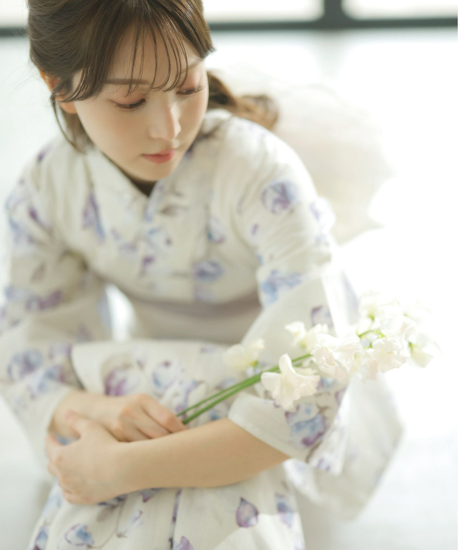 DITA 白藤色の花重ね　浴衣5点セット 白藤色の花重ね | Dita（ディータ）オフィシャルストア