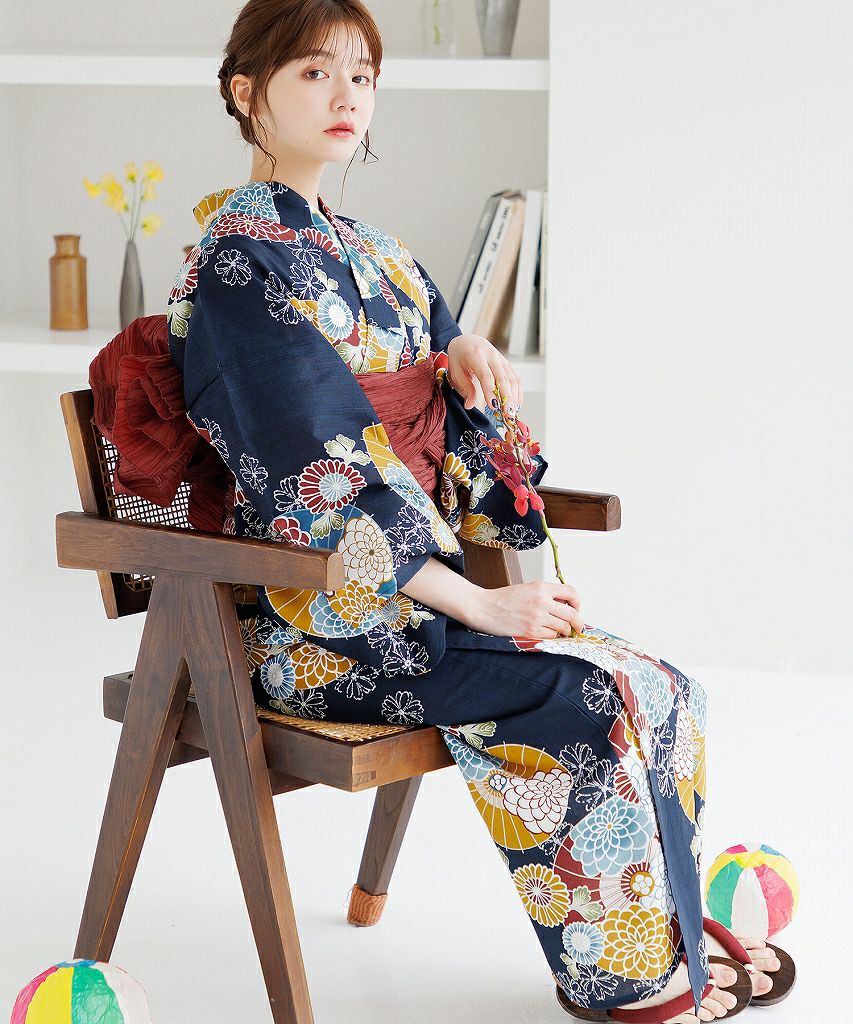 Dita 浴衣 浮世の和傘重ね 浮世の和傘重ね(月夜) | Dita（ディータ）オフィシャルストア