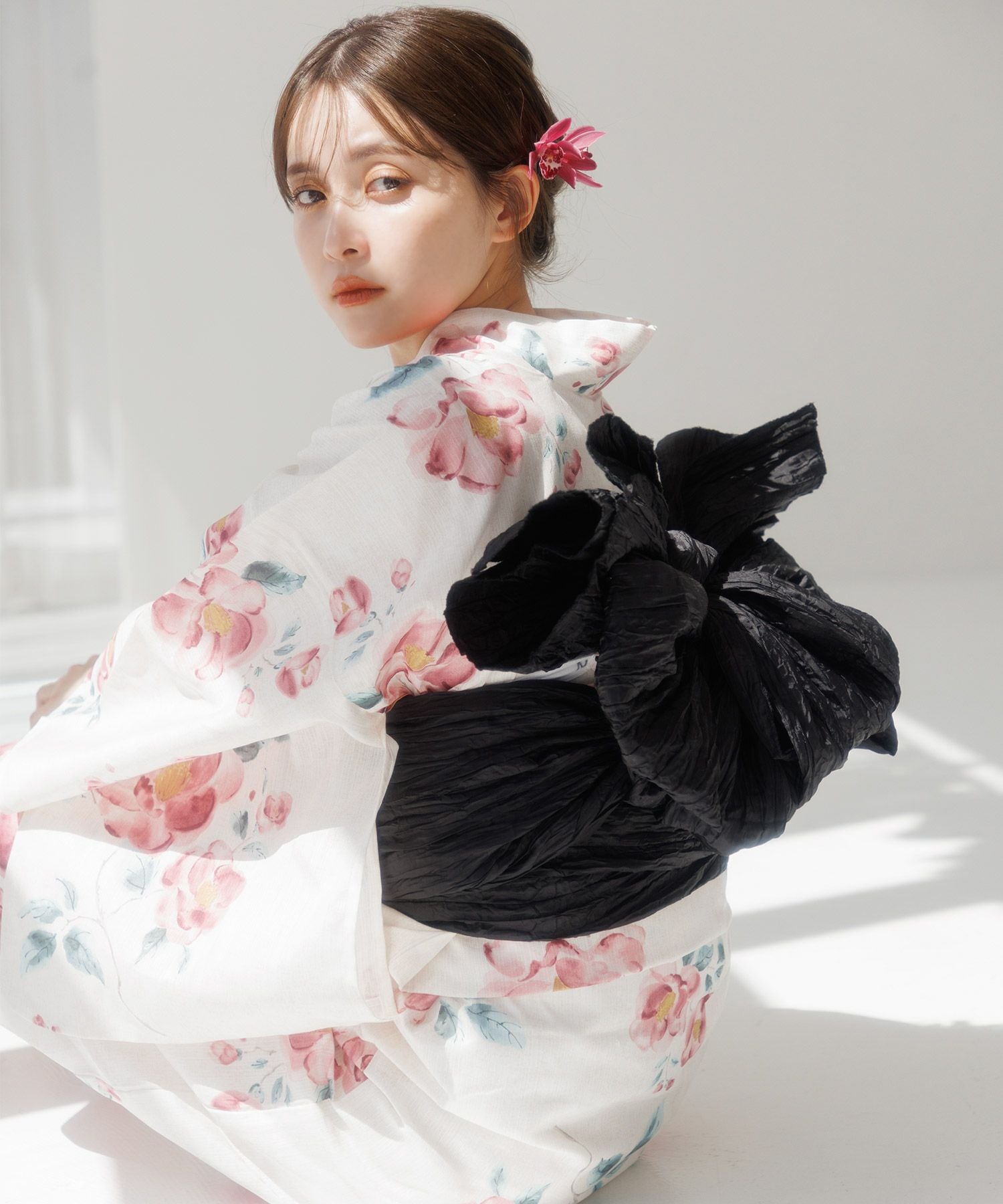 はんなり水彩椿(朱) | Dita（ディータ）オフィシャルストア