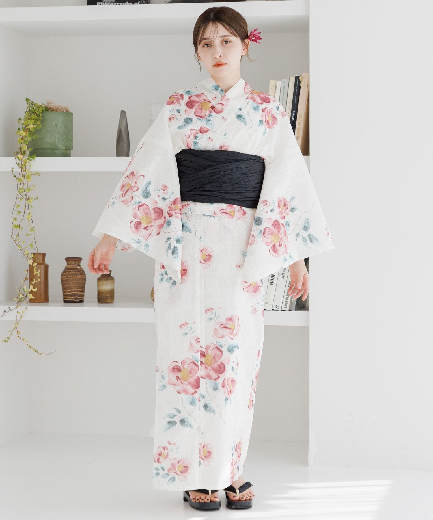 はんなり水彩椿(朱) | Dita（ディータ）オフィシャルストア