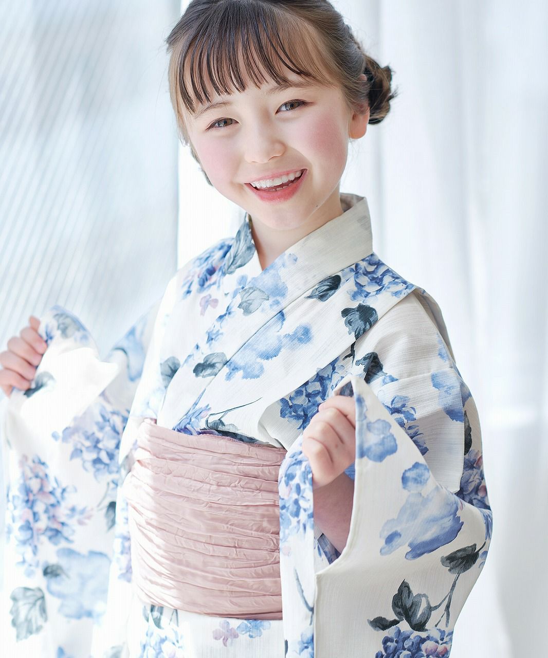 湊色の水彩紫陽花(kids) | Dita（ディータ）オフィシャルストア