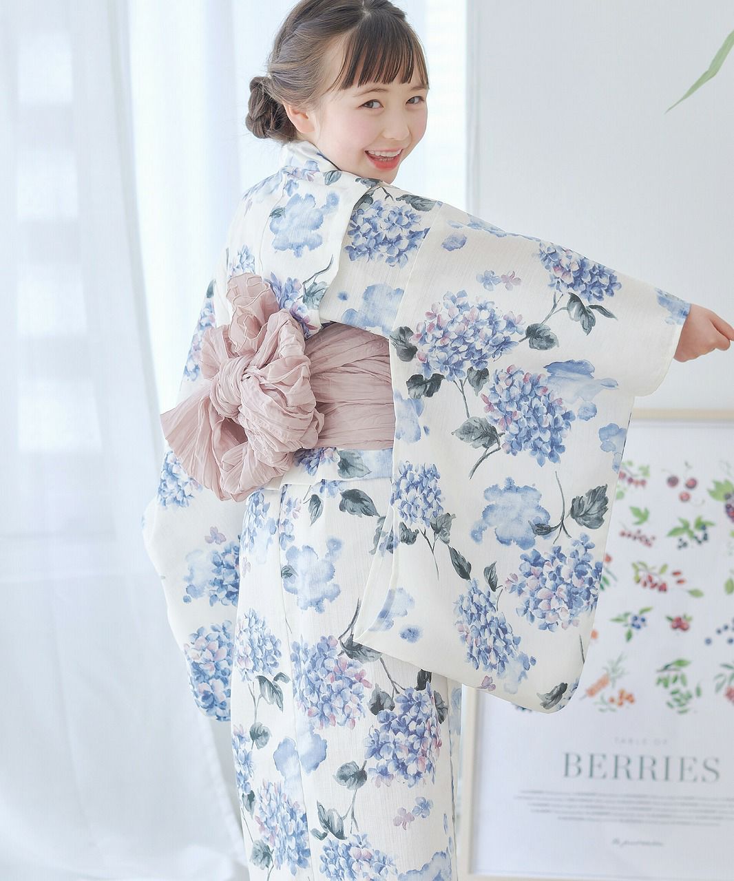 湊色の水彩紫陽花(kids) | Dita（ディータ）オフィシャルストア