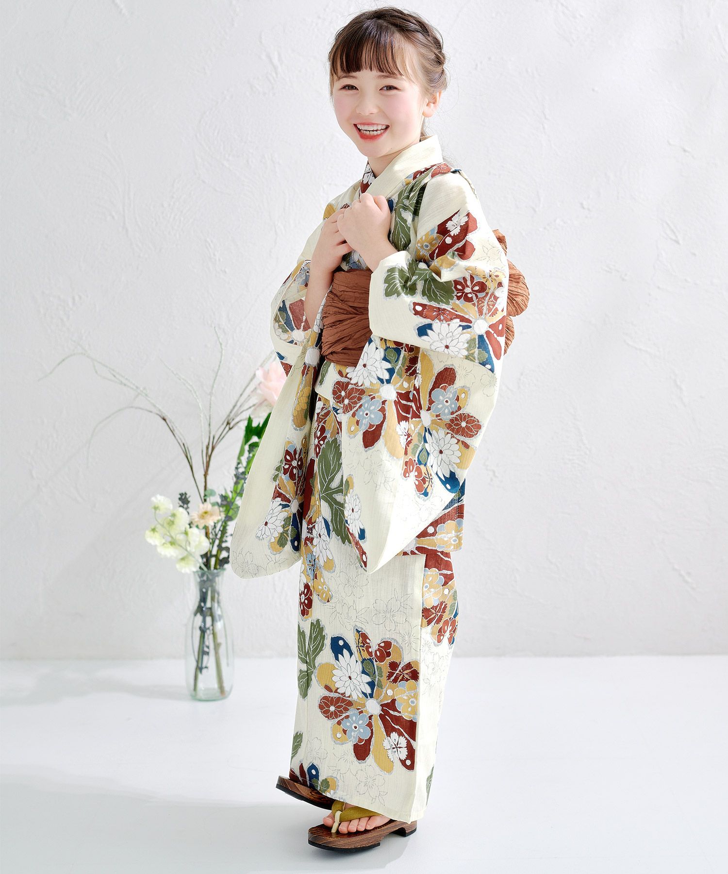 浴衣　レディース　Dita ディータ　古典菊 古典菊(kids) | Dita（ディータ）オフィシャルストア