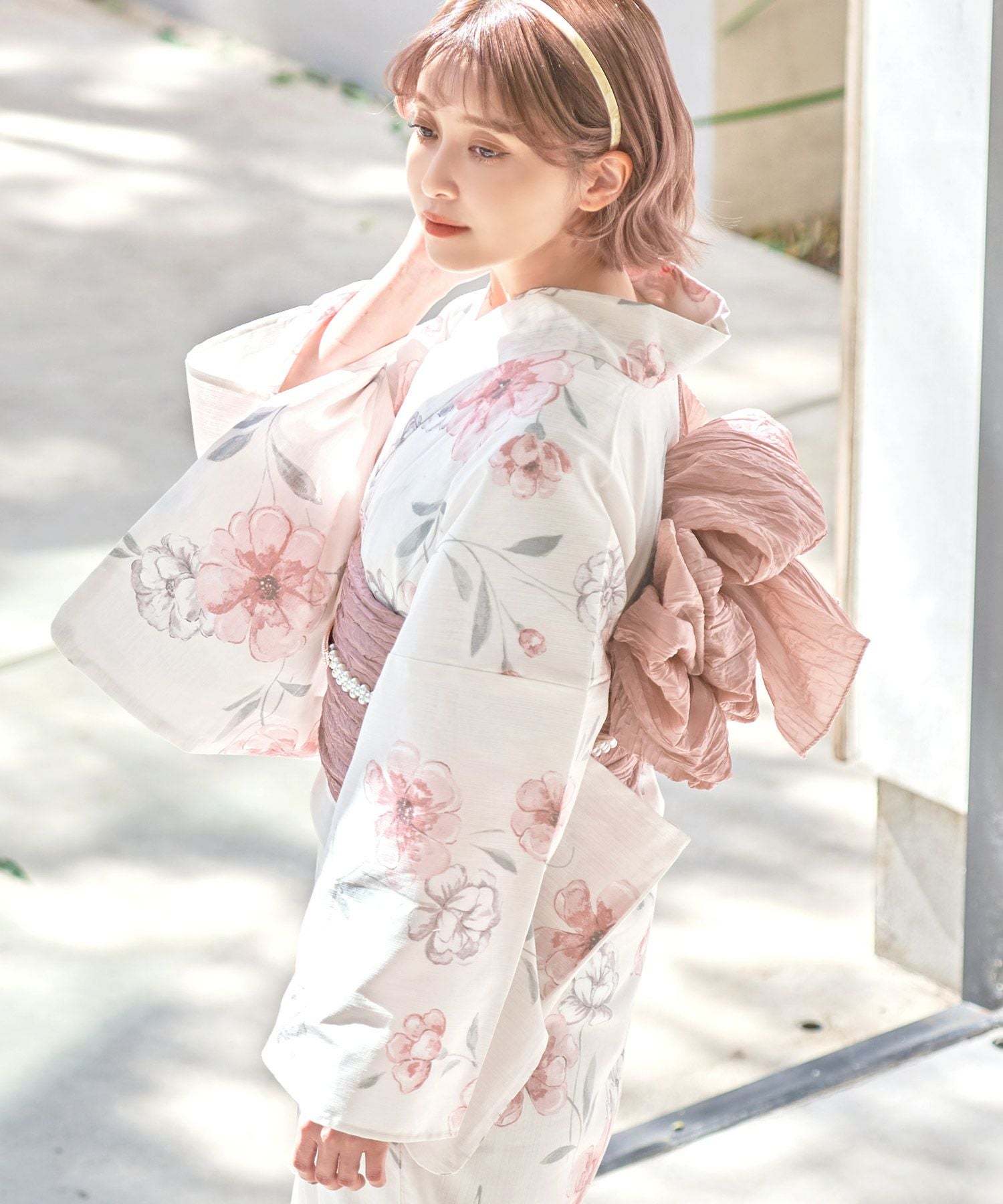 Dita 浴衣 【胡桃色の乱菊ながれ】 胡桃色の乱菊ながれ | Dita