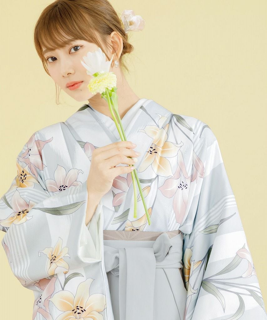 DITA Dita ディータ 浴衣 5点セット 京のはんなりしらべ はんなり白花しらべ | Dita（ディータ）オフィシャルストア