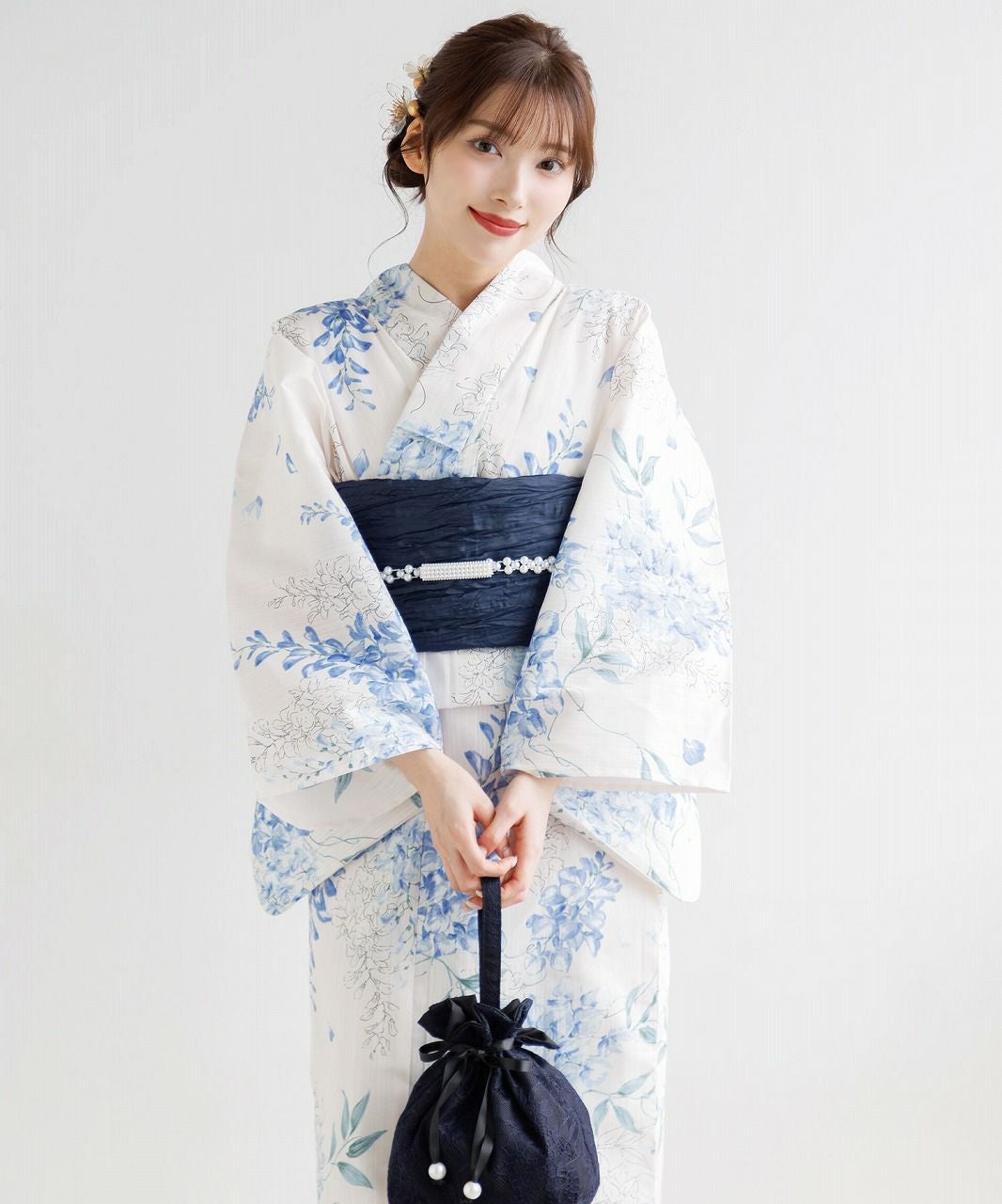 Dita 浴衣 浮世の藤さがり 浮世の藤さがり | Dita（ディータ）オフィシャルストア