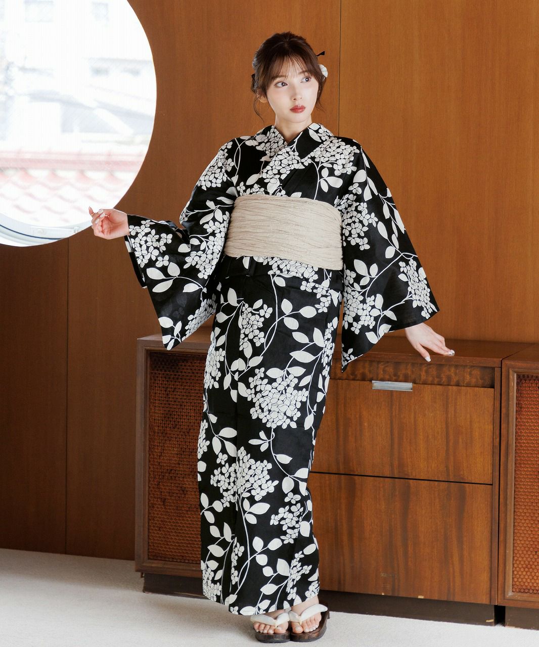 Dita 浴衣 初花月しらべ 霜月の紫陽花しらべ | Dita（ディータ）オフィシャルストア