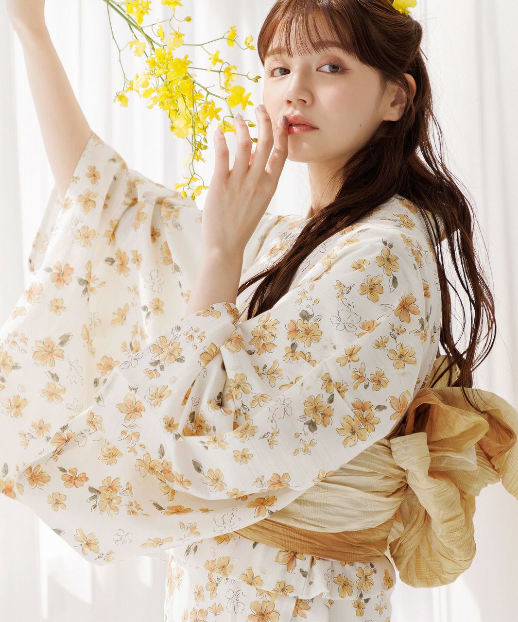 燦々撫子あそび(藤黄) | Dita（ディータ）オフィシャルストア