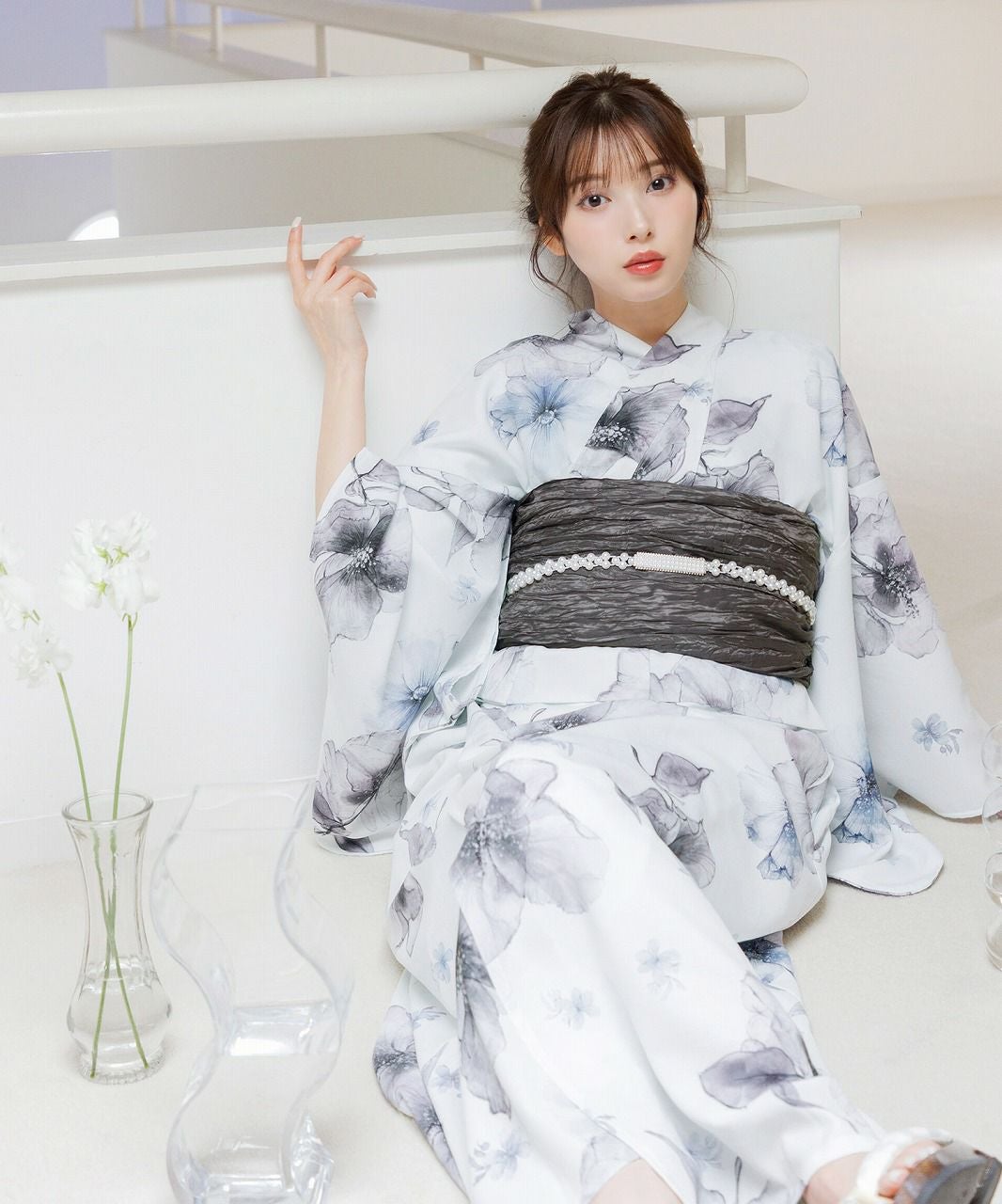【新品】Dita ディータ★夕涼みの花帳★ワンピース浴衣3点セット　2way 先行予約/6月中旬より順次発送予定】夕涼みの花帳 | Dita（ディータ