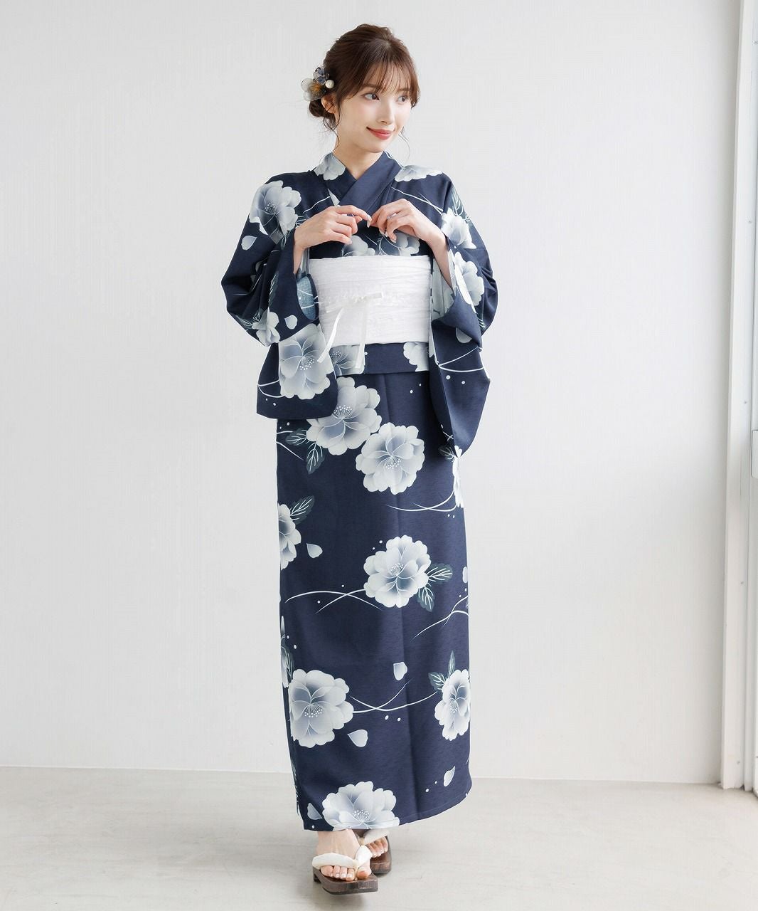 【Dita】夢幻月光藍 浴衣・帯・下駄セット 夢幻月光藍 | Dita（ディータ）オフィシャルストア