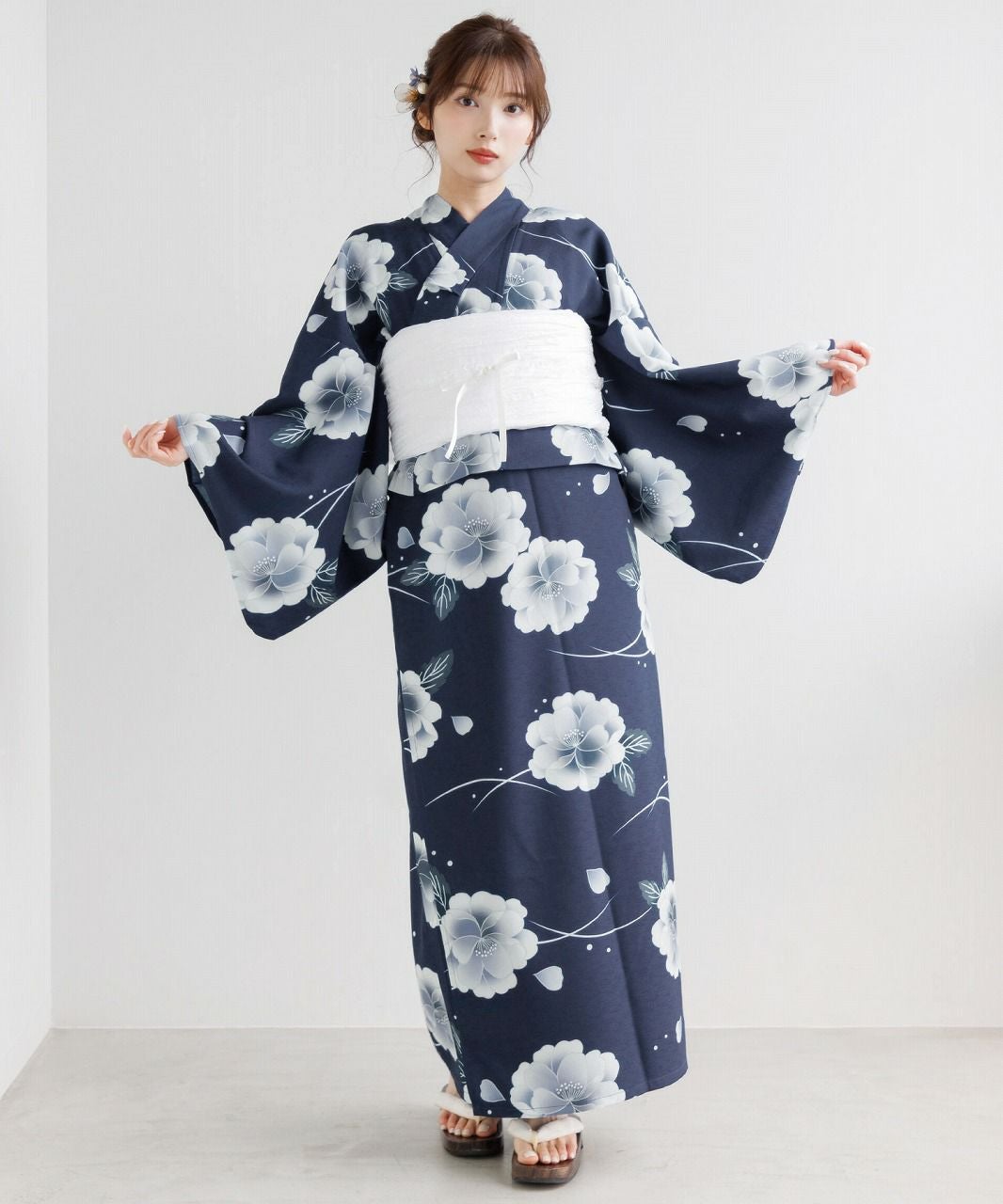 【Dita】夢幻月光藍 浴衣・帯・下駄セット 夢幻月光藍 | Dita（ディータ）オフィシャルストア