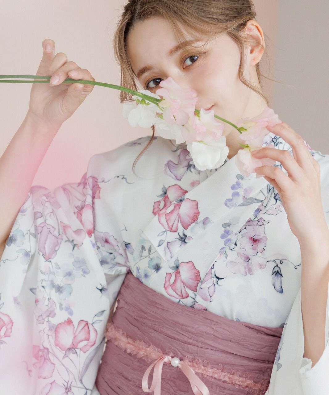【本日限定】dita 浴衣　セパレート　ワンピース浴衣　そそぐ花筏 先行予約/6月中旬より順次発送予定】そそぐ花筏 | Dita（ディータ