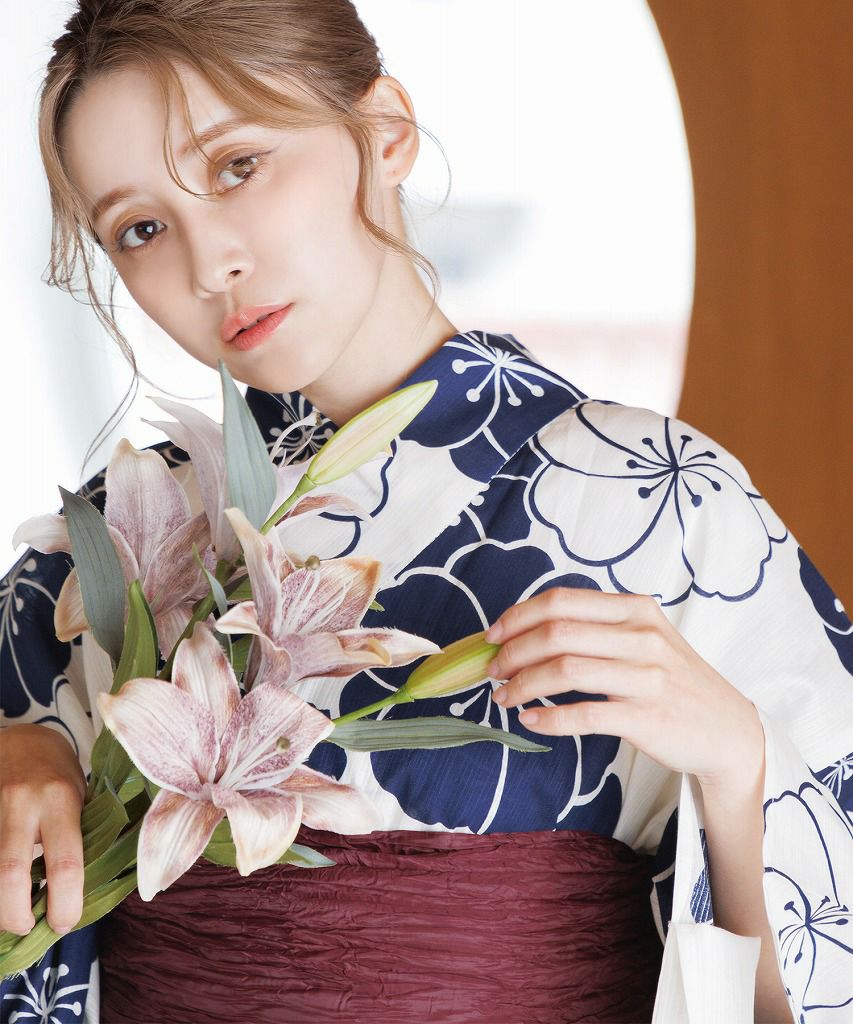 DITA Dita ディータ 小江戸梅の夏まつり 浴衣 2点セット 梅(うめ) | Dita（ディータ）オフィシャルストア