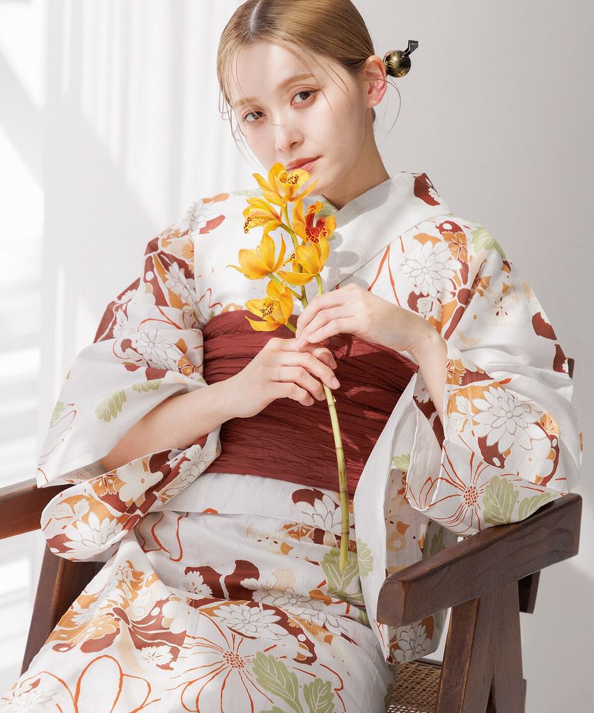 浴衣　レディース　Dita ディータ　古典菊 先行予約/5月中旬より順次発送予定】夕紅の古典菊 | Dita（ディータ