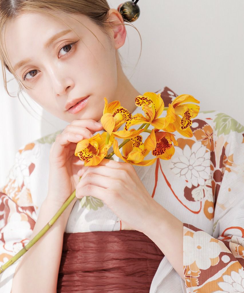 浴衣　レディース　Dita ディータ　古典菊 先行予約/5月中旬より順次発送予定】夕紅の古典菊 | Dita（ディータ