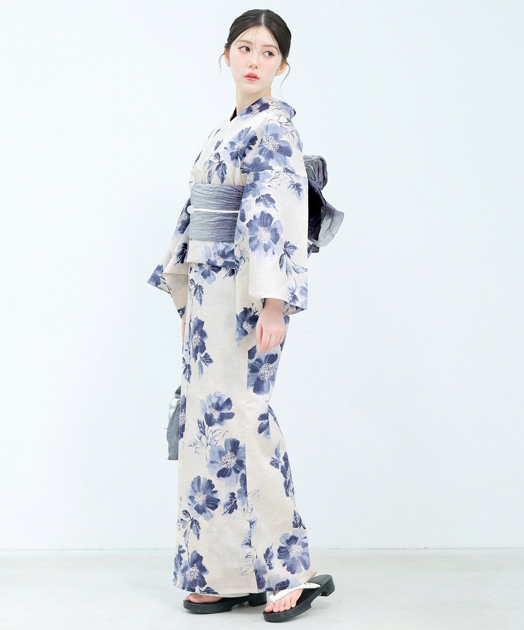 Dita 浴衣 京の水墨画　帯・下駄の3点セット 京の水墨画(涼) | Dita（ディータ）オフィシャルストア