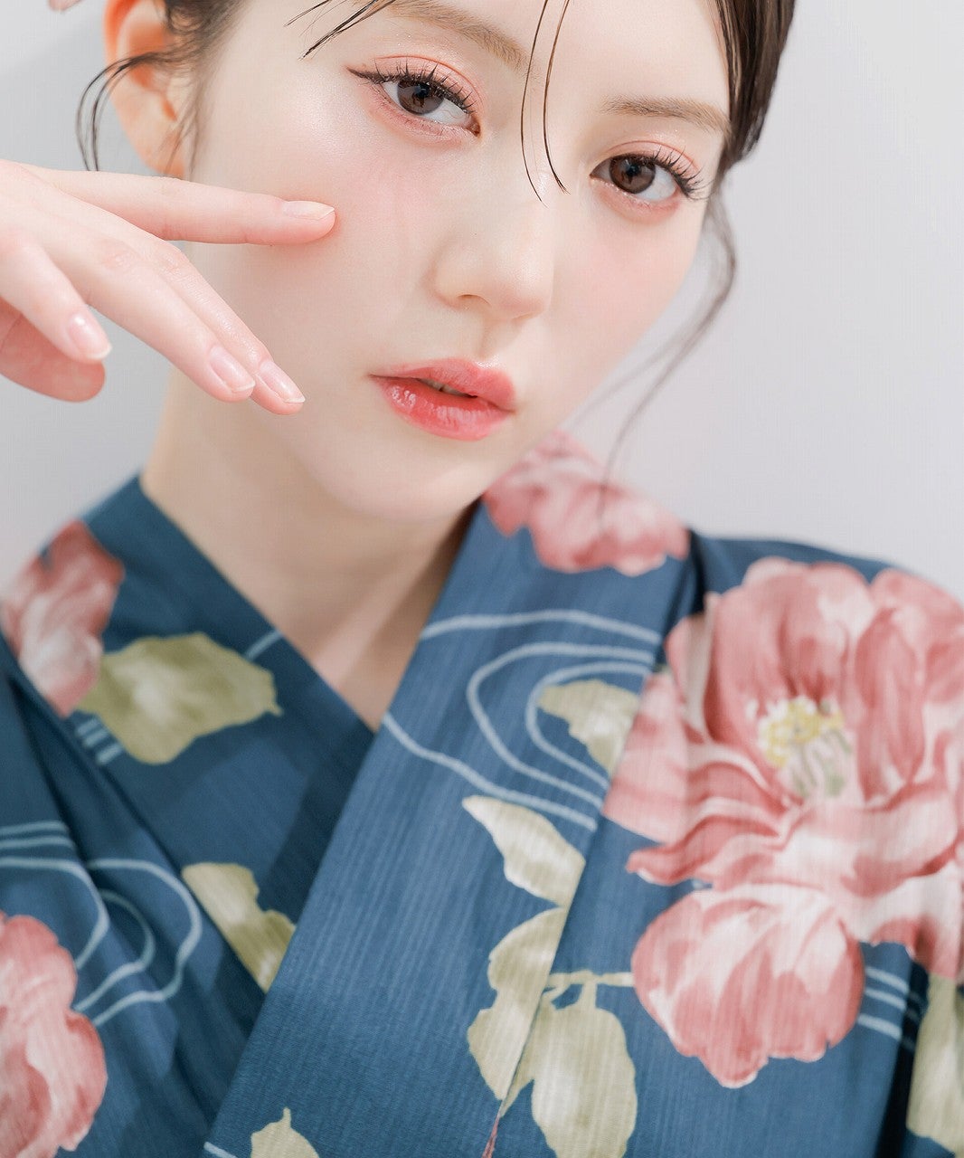 大正椿流れ(紺青) | Dita（ディータ）オフィシャルストア