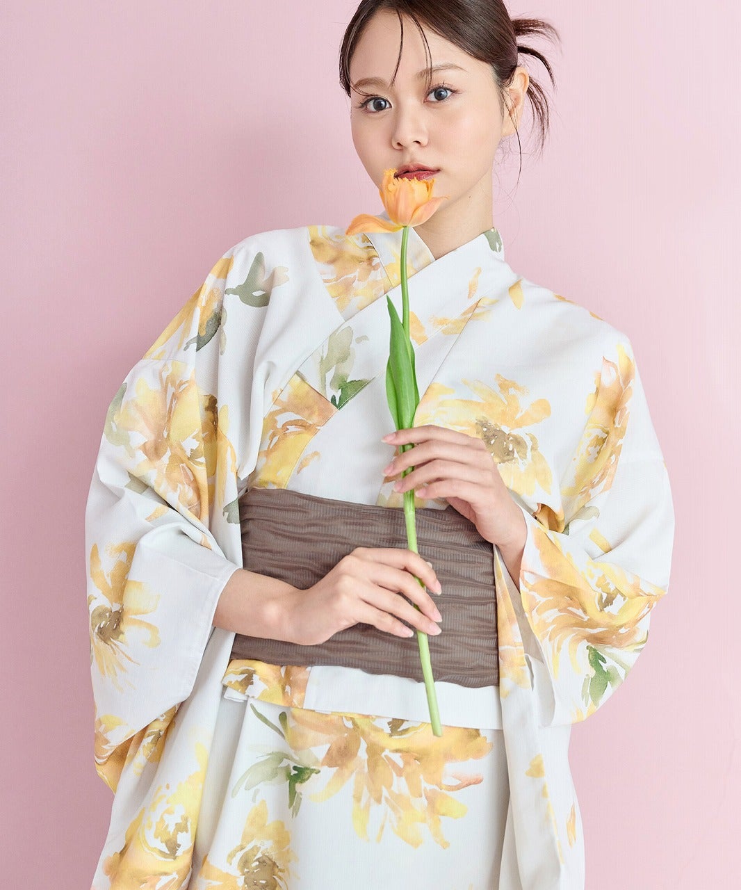 先行予約/5月中旬より順次発送予定】夏色の向日葵しらべ(墨色) | Dita