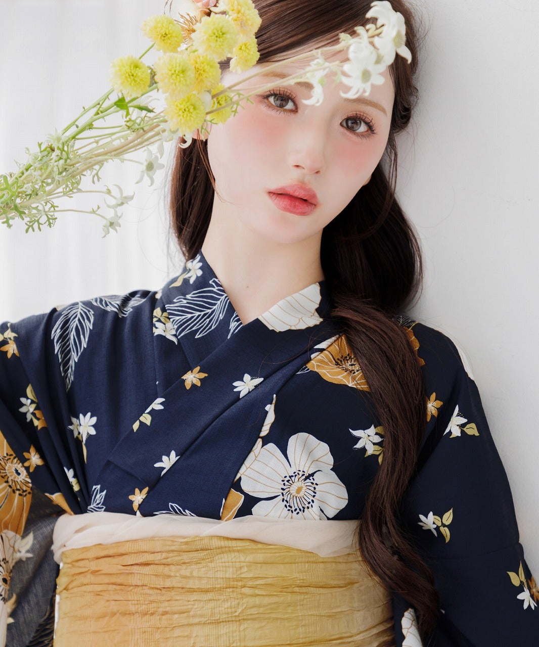 先行予約/5月中旬より順次発送予定】夏色の向日葵しらべ(墨色) | Dita
